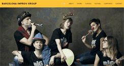 Desktop Screenshot of barcelonaimprovgroup.com